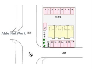 パークサイド　Ｍ  （高崎市下之城町）の物件外観写真